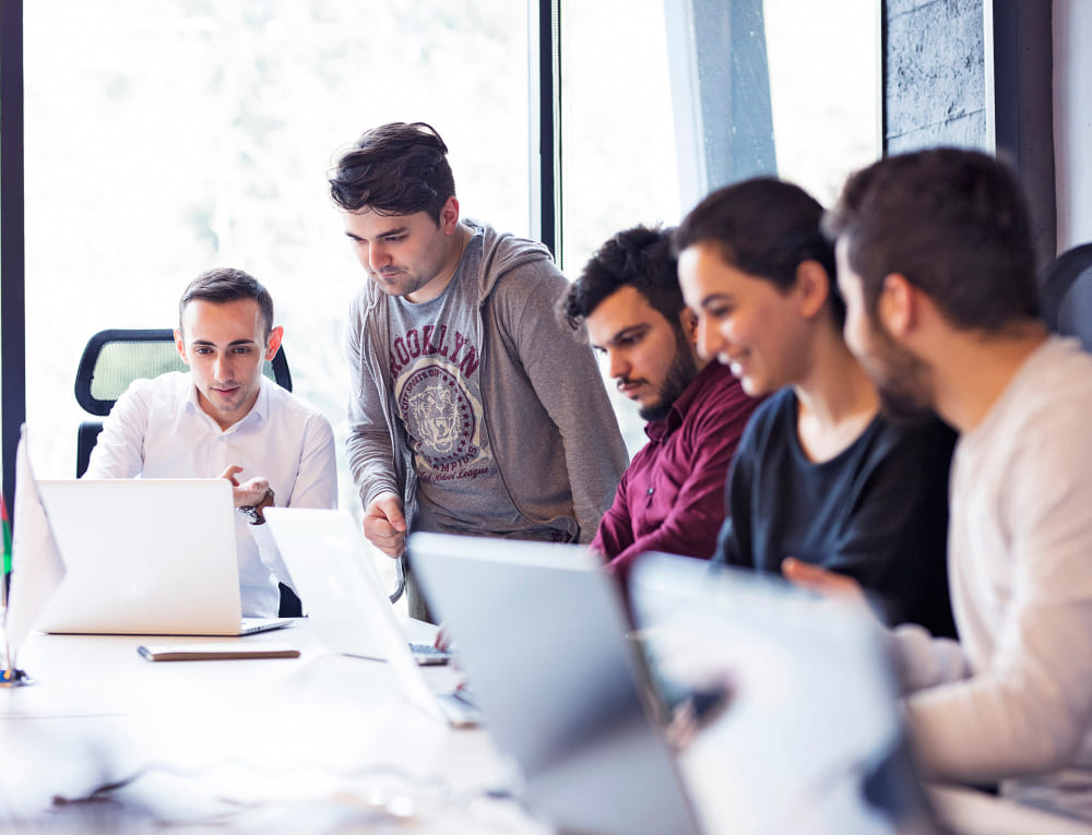 Students attending Smartried training sessions